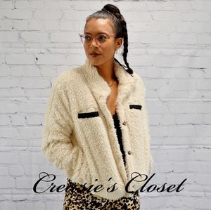 Soft Teddy Jacket by Thread and Supply